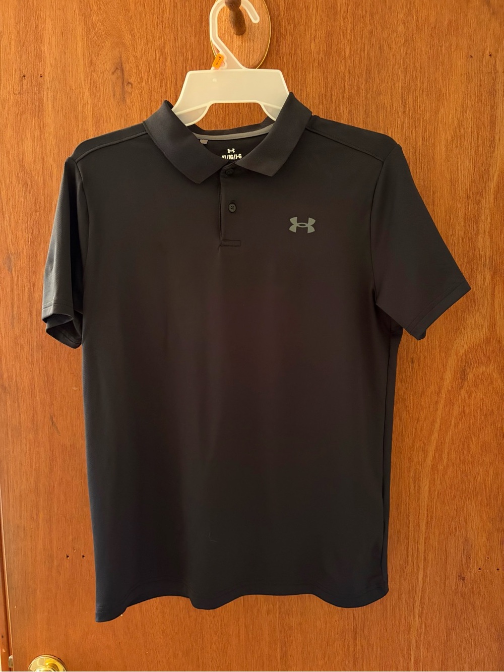Under Armour Boy’s Black Performance Polo